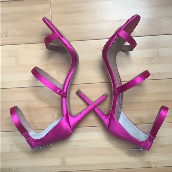 Steve Madden Shoes - Fuschia Open Toe Heels 💖